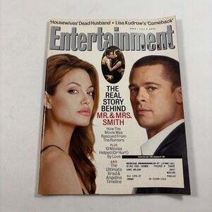 Entertainment Weekly June 3 2005 823 Brad Pitt Angelina Jolie Mr & Mrs Smith
